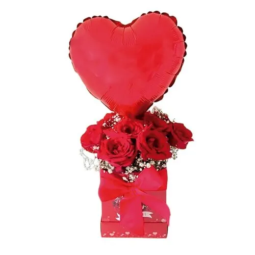 Box Love Rosas Vermelhas