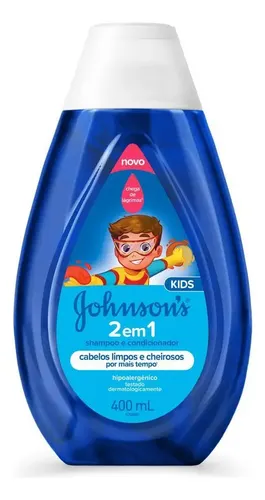 2 em 1 Shampoo e Condicionador Infantil JOHNSON’S 400ml