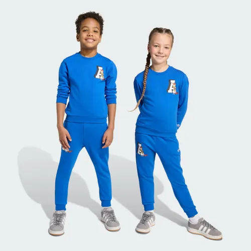 Conjunto Infantil Crew  Disney Kids adidas