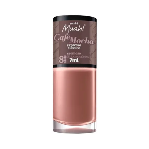 Esmalte Muah! Mocha Expresso Clássico 7ml