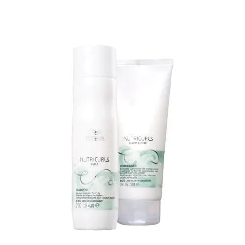 Kit Wella Professionals Nutricurls Shampoo 250ml e Condicionador 200ml