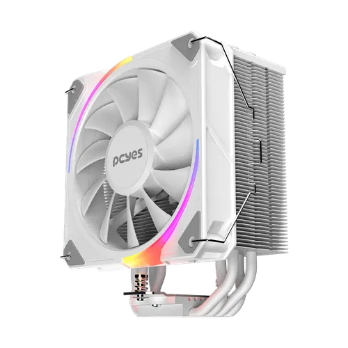 Cooler para Processador PCYES Frost Pulse ARGB White Ghost TDP 180W PEFPARGBWG