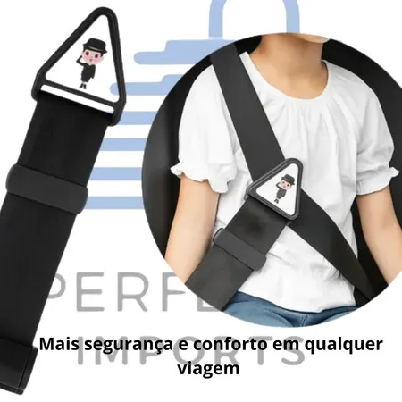 Ajuste Seguro Plus Adaptador Cinto de Segurança para Criança