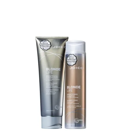 Kit Joico Blonde Life Brightening Shampoo 300ml e Condicionador 250ml