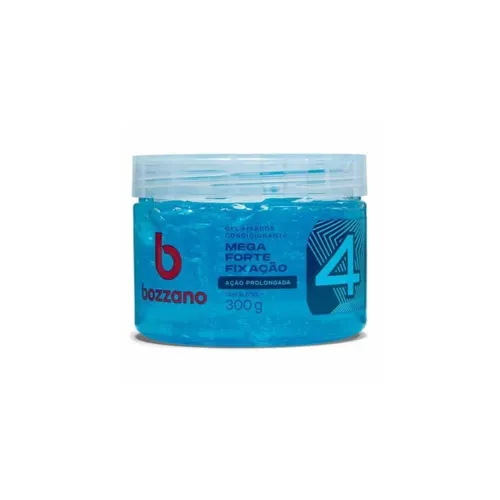 Gel Fixador Bozzano Fator 4 - Mega Forte 300G