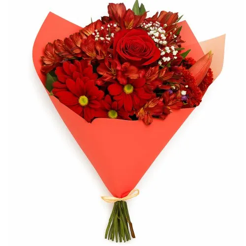 Buquê de Mix de Flores Você me Faz Feliz