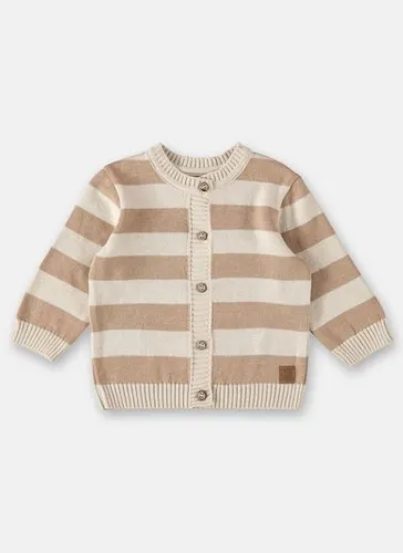 Cardigan em Tricô Unissex para Bebê (Marrom) Up Baby