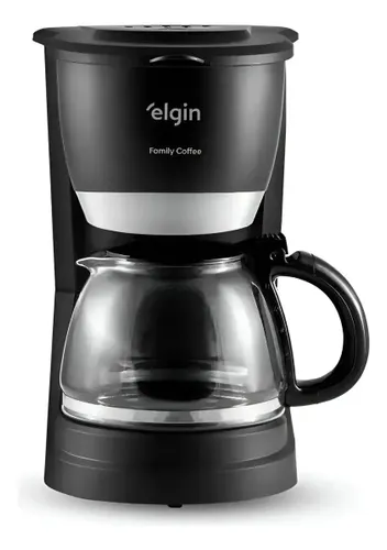 Cafeteira Elétrica 30 Xícaras Elgin Family Coffee Preta