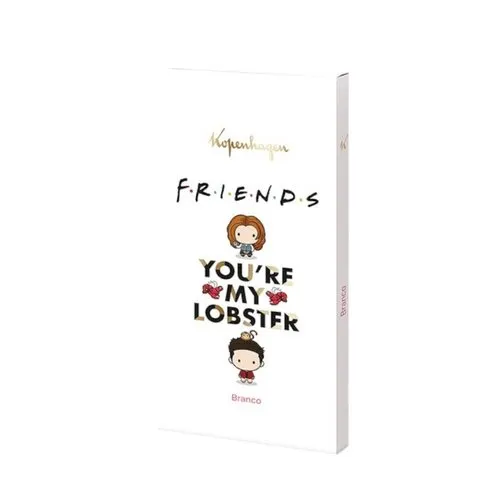 Tablete Chocolate Branco Friends 100g