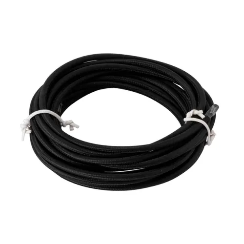 Kit Fio Tecido Alumínio 5 Deslocadores 5m - PRETO