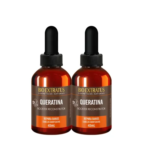 Kit Bio Extratus Queravit Queratina Booster Tratamento Reconstrutor (2 Unidades)