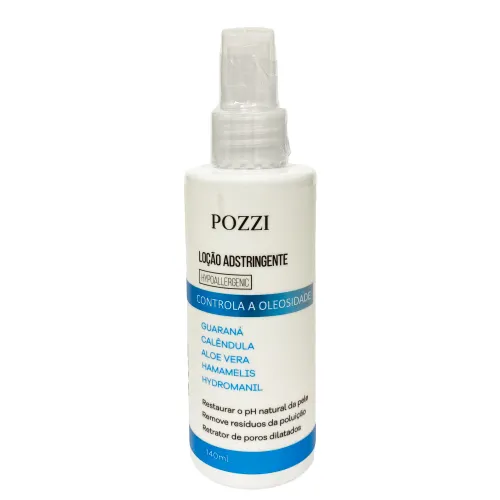 LOÇÃO ADSTRINGENTE HIPOALERGÊNICA - Controla oleosidade 140ml
