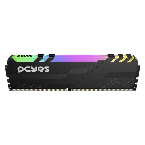 Memória gamer UDIMM 16GB DDR5 5600MHz – preta com RGB (PM165600D5BR)