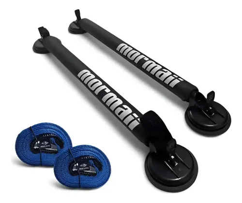 Rack 4 Ventosas Mormaii Backup de Segurança + 2 Fitas 4,5 M Cor Azul