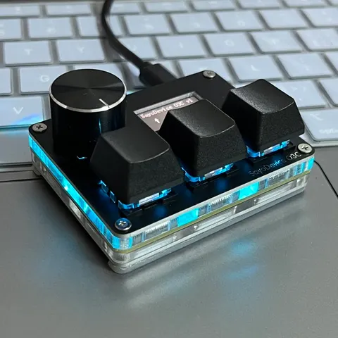Pink SayoDevice OSU O3C Rápido Gatilho Hall Switches Wooting Vermelho Magnético Switches Teclado com Botão Tela Copiar Colar Shotcut