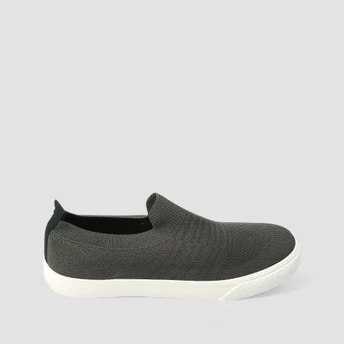 Slip On Masculino Mac & Jac Calce Fácil Conforto Cinza