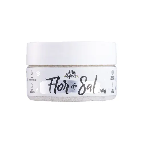Flor de Sal Altis Spices 140g – Pote