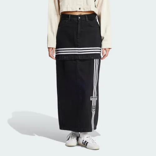 Saia Dois em Um Adibreak Denim Mulher adidas
