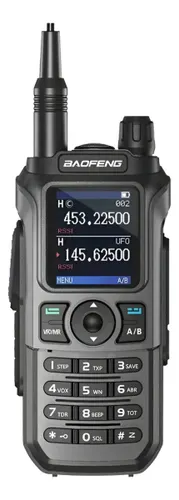 Radio Dual Band Baofeng Uv-21m Walktalk Longo Alcance Bandas de Freqüência Vhf Uhf 220mhz Cor Preto