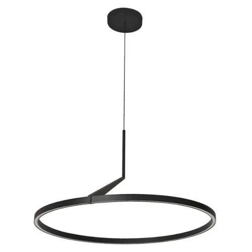 Pendente Led Dimerizável Alumínio 43w 3000k Circle - PRETO