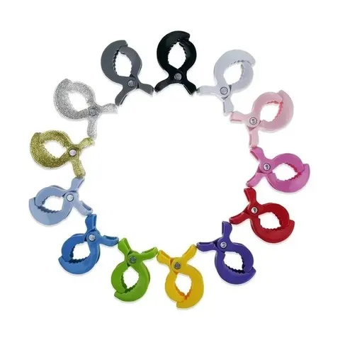 1-4 unidades de prendedor para carrinho de bebê, tipo jacaré, para fixar no carrinho, gancho portátil para carrinho, prendedores para cadeirinha de carro, acessórios para carrinho de bebê.