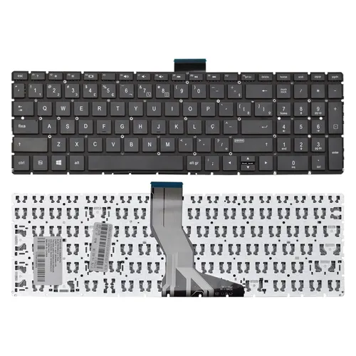 Teclado para Notebook Hp Envy 15-BQ ABNT2 Preto