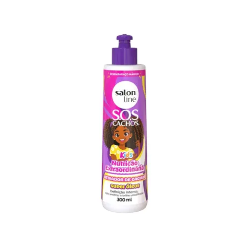 Salon Line S.O.S Cachos Kids Super Óleos Ativador 300ml