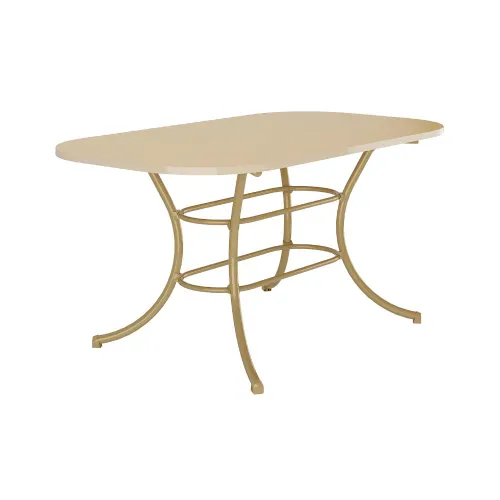 Mesa de Jantar 6 Lugares 1547 Carraro Dourado Off