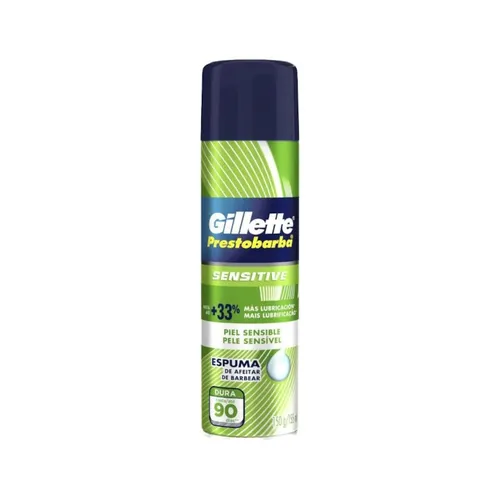 Espuma de Barbear Gillette Prestobarba Sensitive Pele Sensível 150g
