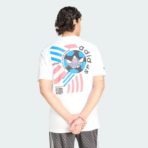 Camiseta Estampada Archive Football Homem adidas