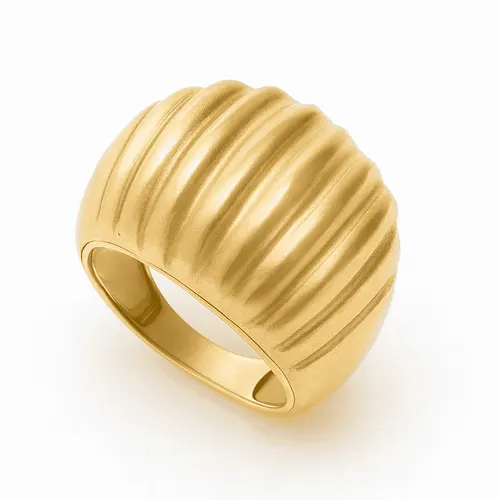 Anel Concha em Ouro 18k