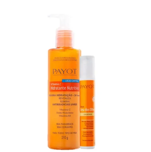 Kit Payot Vitamina C Hidratacao e Anti Idade (2 Produtos)