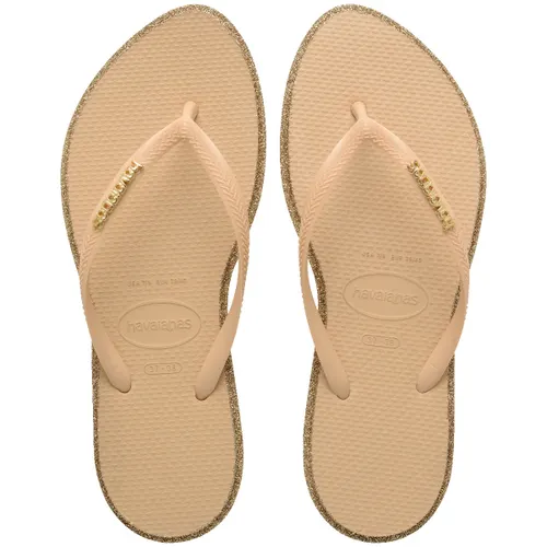 Chinelo Havaianas Slim Point Glitter