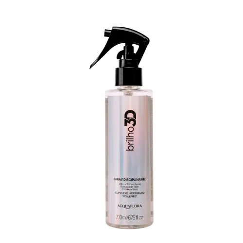 Spray Disciplinante Brilho 3D Acquaflora 200ml