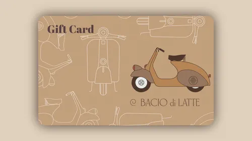 Gift Card Bacio di Latte - R$50