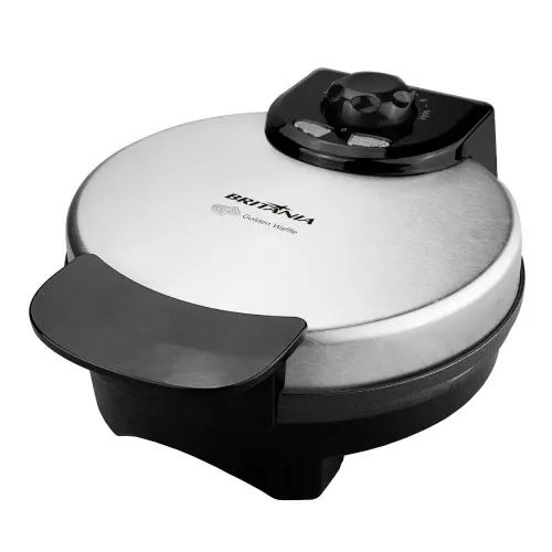 Máquina de Waffle Britânia Golden Waffle Base Antiaderente 110v