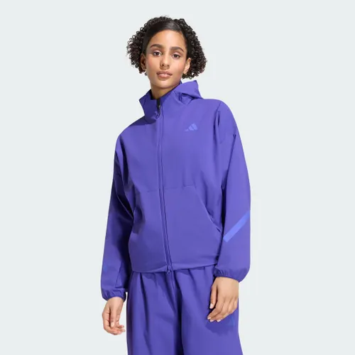 Jaqueta de Malha  Z.N.E. Mulher adidas