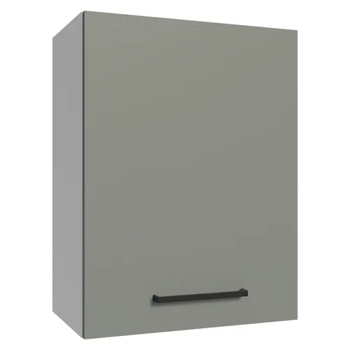 Armário Aéreo 50cm 1 Porta Branco/Cinza Agata Madesa