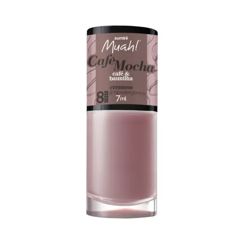 Esmalte Muah! Mocha Café e Baunilha 7ml