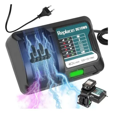 Carregador Bateria de Litio 10v - 12v para Dc10wd