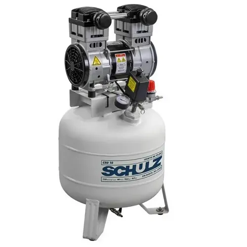 Compressor de Ar de Pistão CSD 10/40 10pcm 2Hp Schulz
