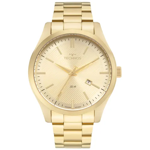 Relógio Technos Masculino Dourado - Steel - 2115MZW/1D