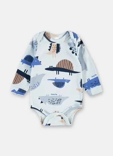 Body para Bebê Menino em Suedine Premium Multicolor
