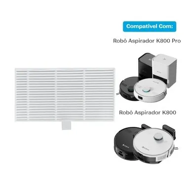 Filtro HEPA para Robô Aspirador de pó KABUM! smart K800/K800 Pro - KSHPR504