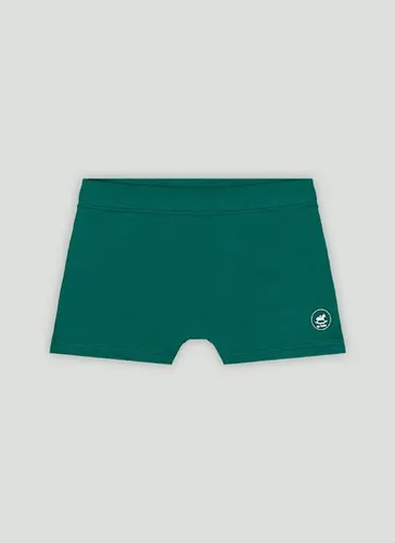 Sunga Boxer Infantil em Malha FPS+50 com Etiqueta Termocolante (Verde) Up Baby
