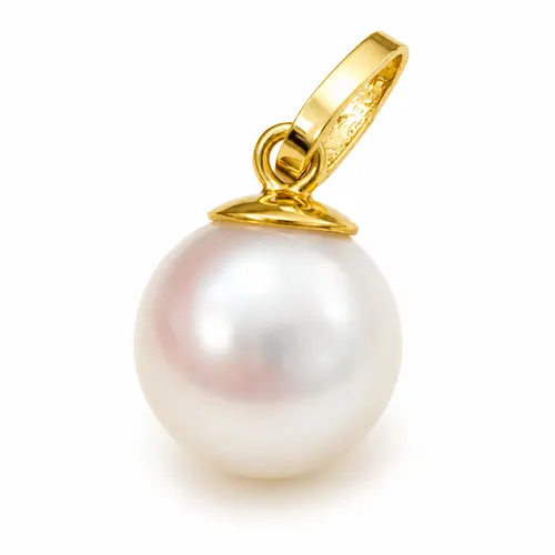 Pingente Pérola 7 mm em Ouro 18K
