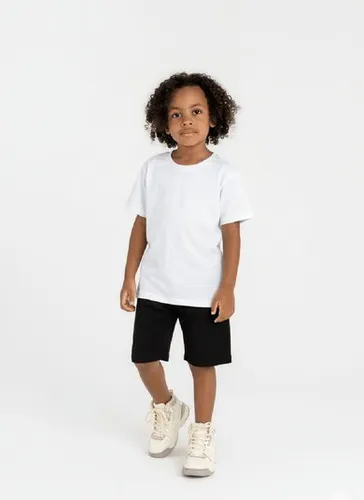 Conjunto com Camiseta e Bermuda para Menino (Branco) Guloseima