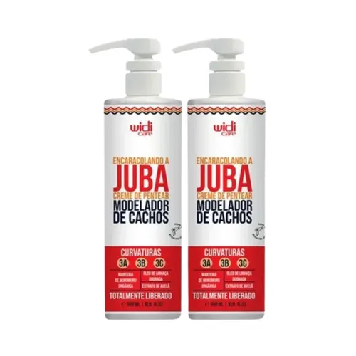 Kit Widi Care Encaracolando a Juba 2 Creme de Pentear 500 ml