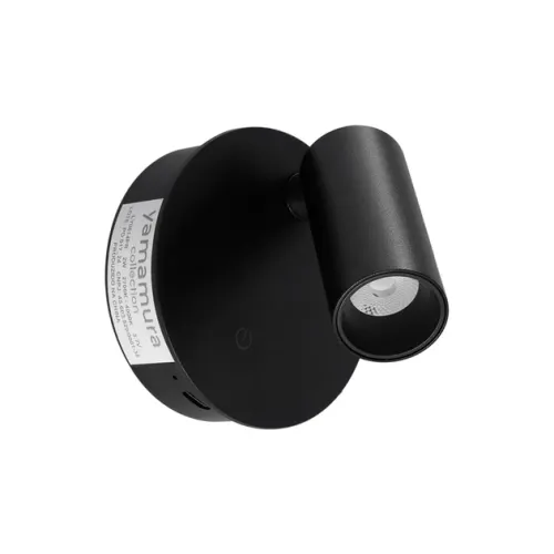 Arandela Led Dimerizável Alumínio 2w Mag - PRETO