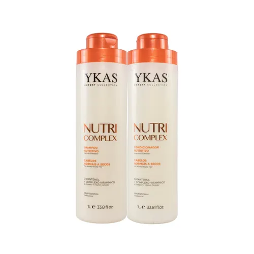 Kit Ykas Nutri Complex Shampoo + Condicionador 1 Litro